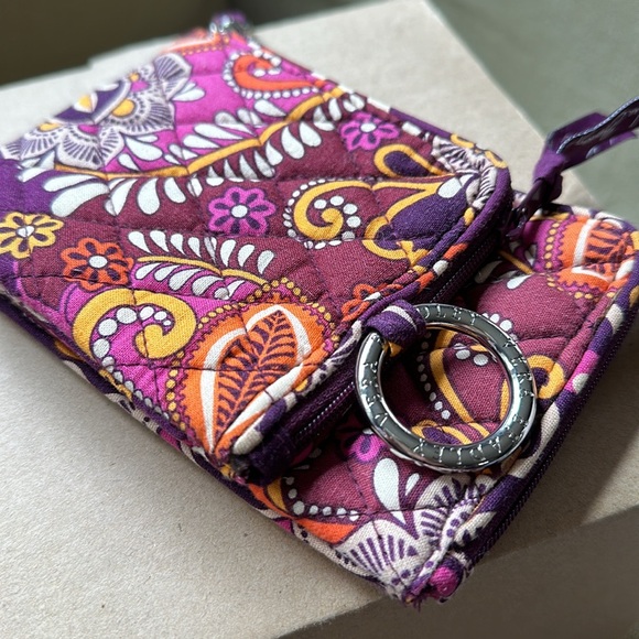 Vera Bradley Safari Sunset double ID wristlet EUC - Picture 6 of 7